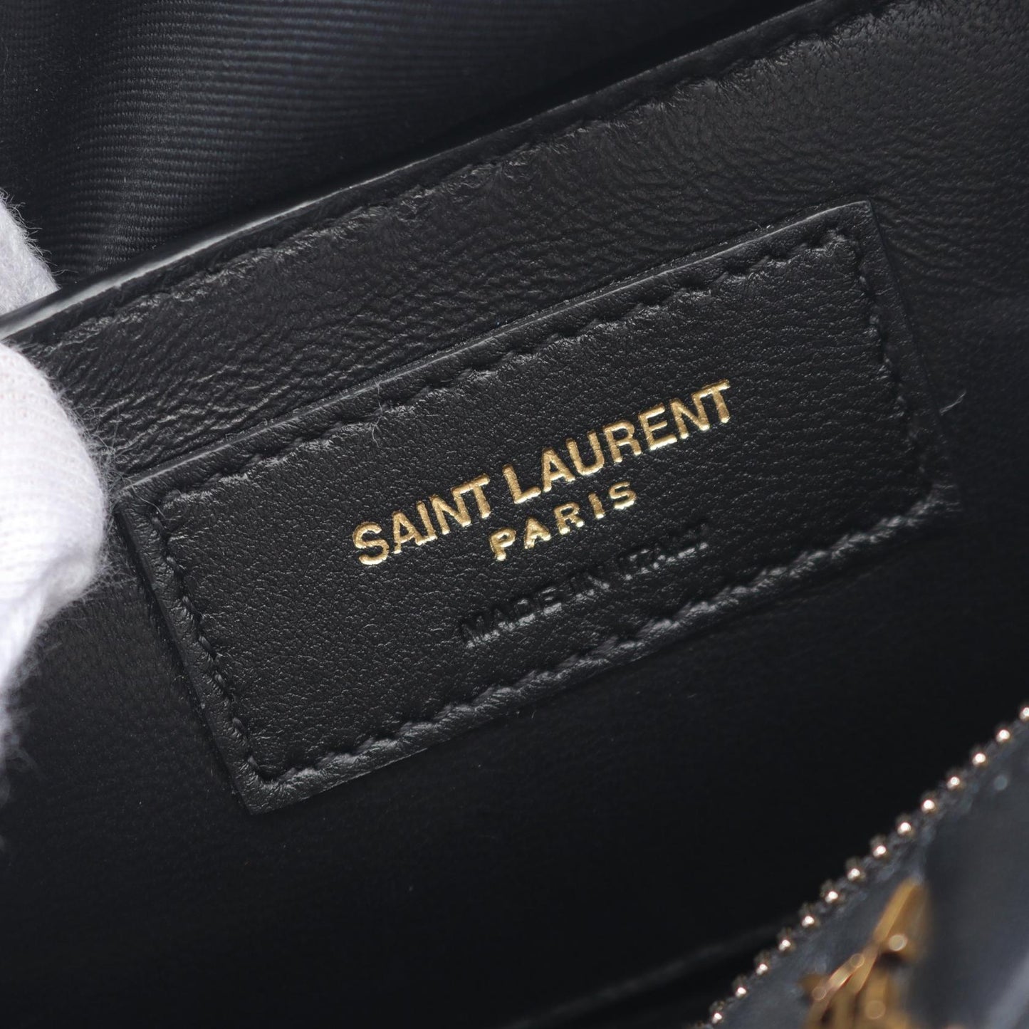 Saint Laurent Paris Sade Small Tube Bag Leather Shoulder Bag