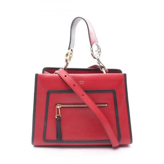 Fendi RUNAWAY Leather Handbag