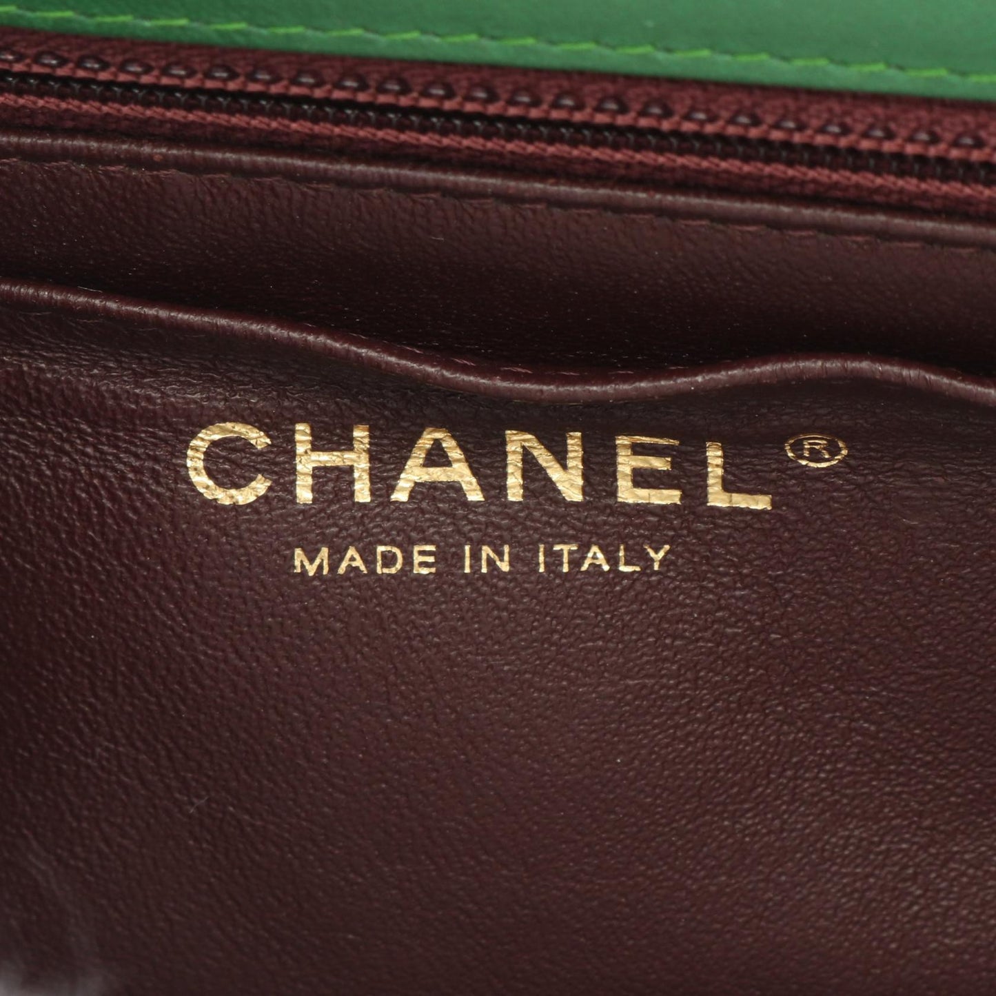 Chanel Matelasse Leather Cotton Jersey Shoulder Bag