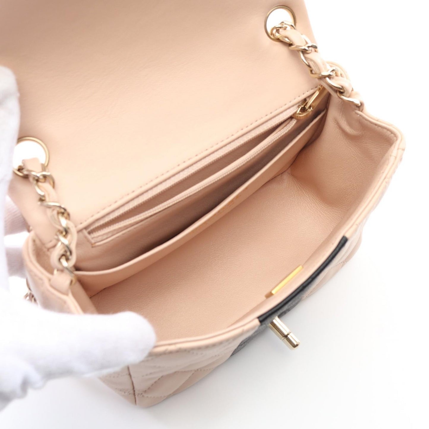 Chanel Mini MatelassÃ© Lambskin Shoulder Bag