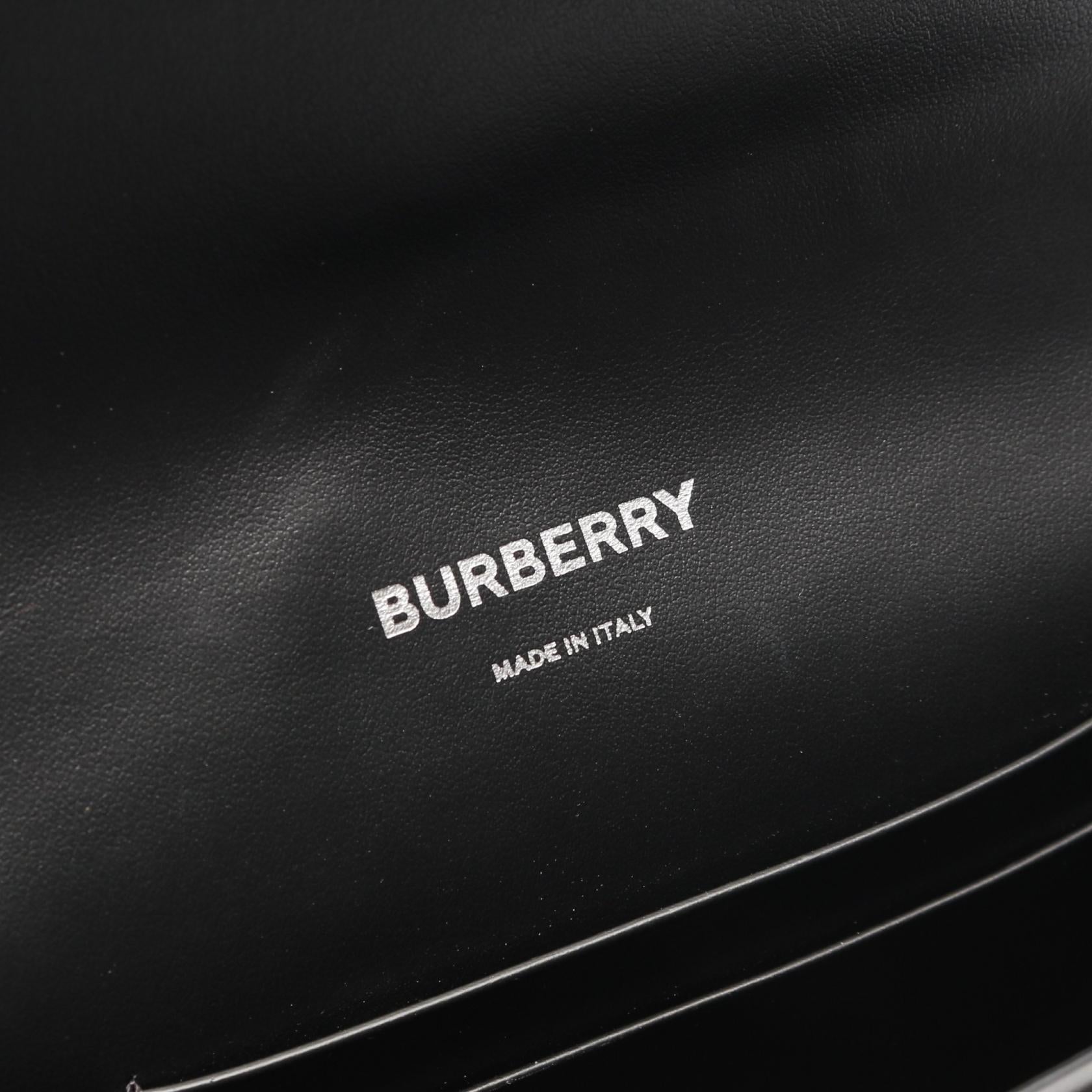 Burberry TB Leather Shoulder Bag