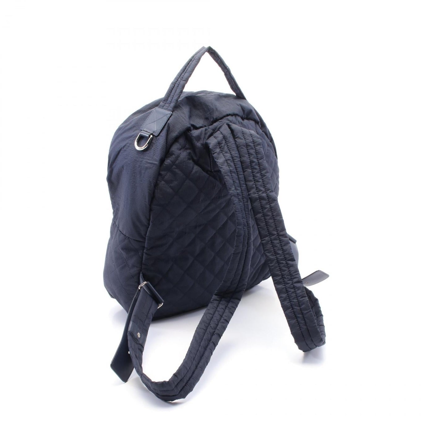 Chanel Matelasse Nylon Leather Backpack