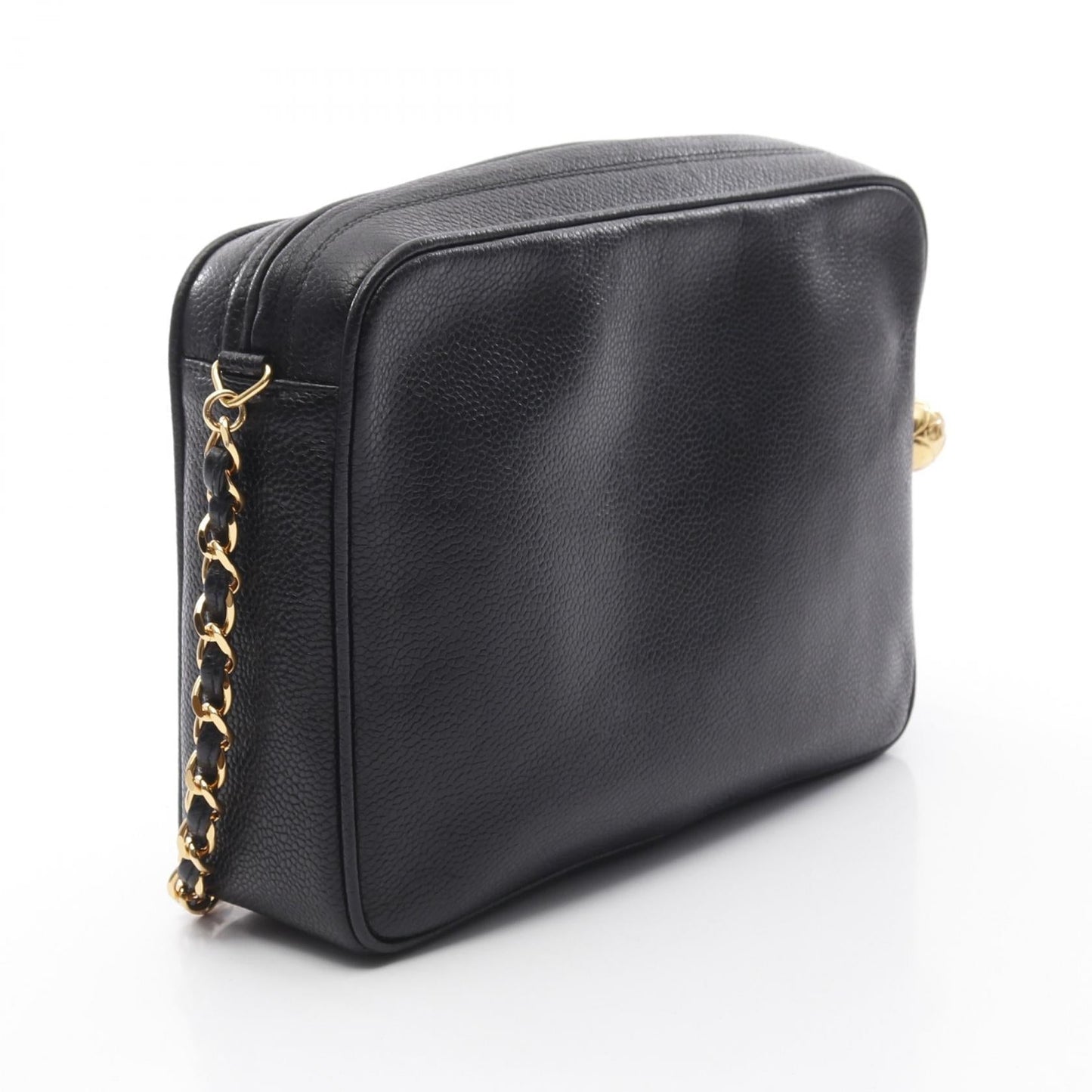 Chanel Triple Coco Caviar Skin Shoulder Bag