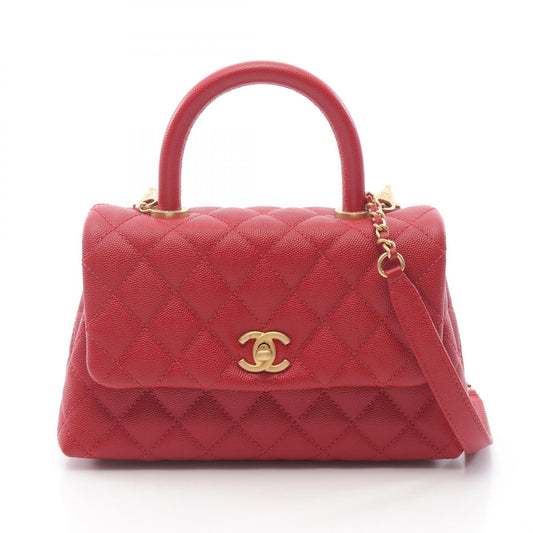 Chanel Coco Handle Caviar Handbag