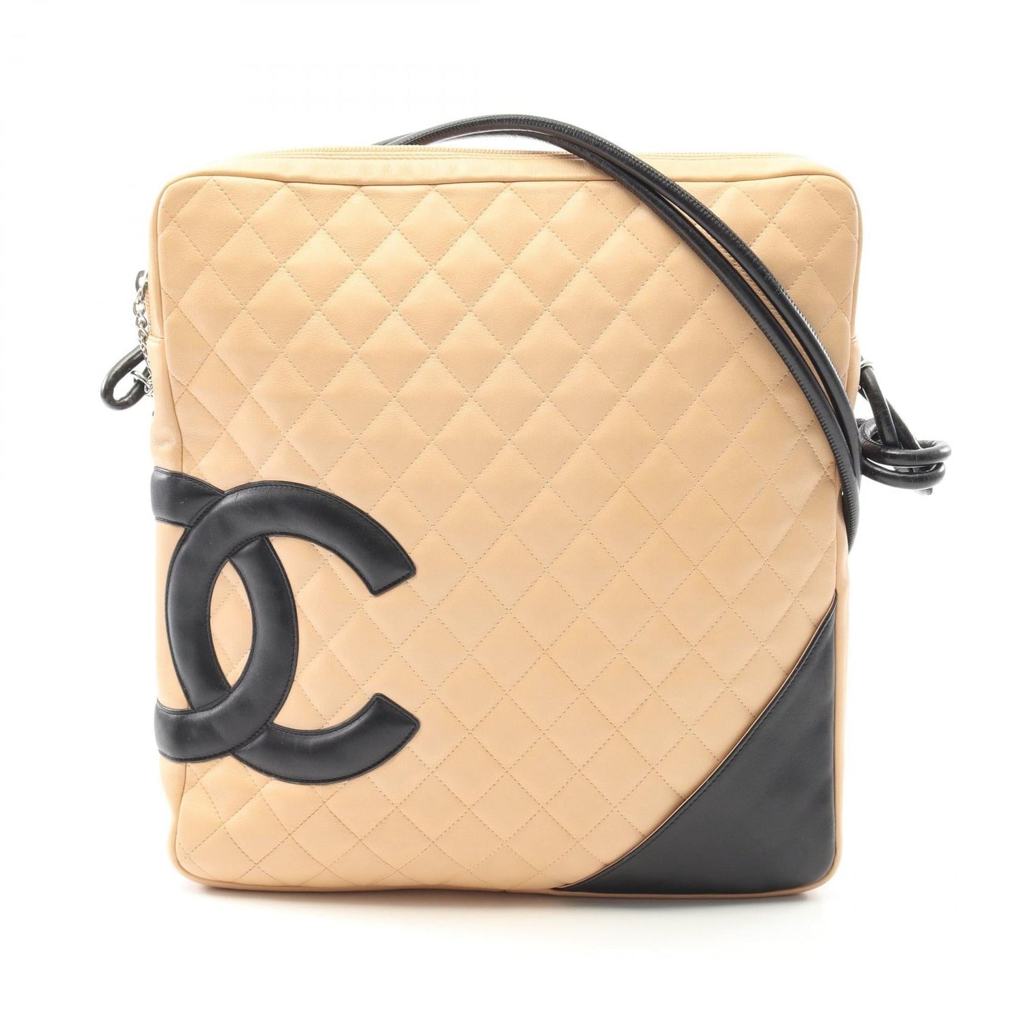 Chanel Cambon Line Leather Shoulder Bag