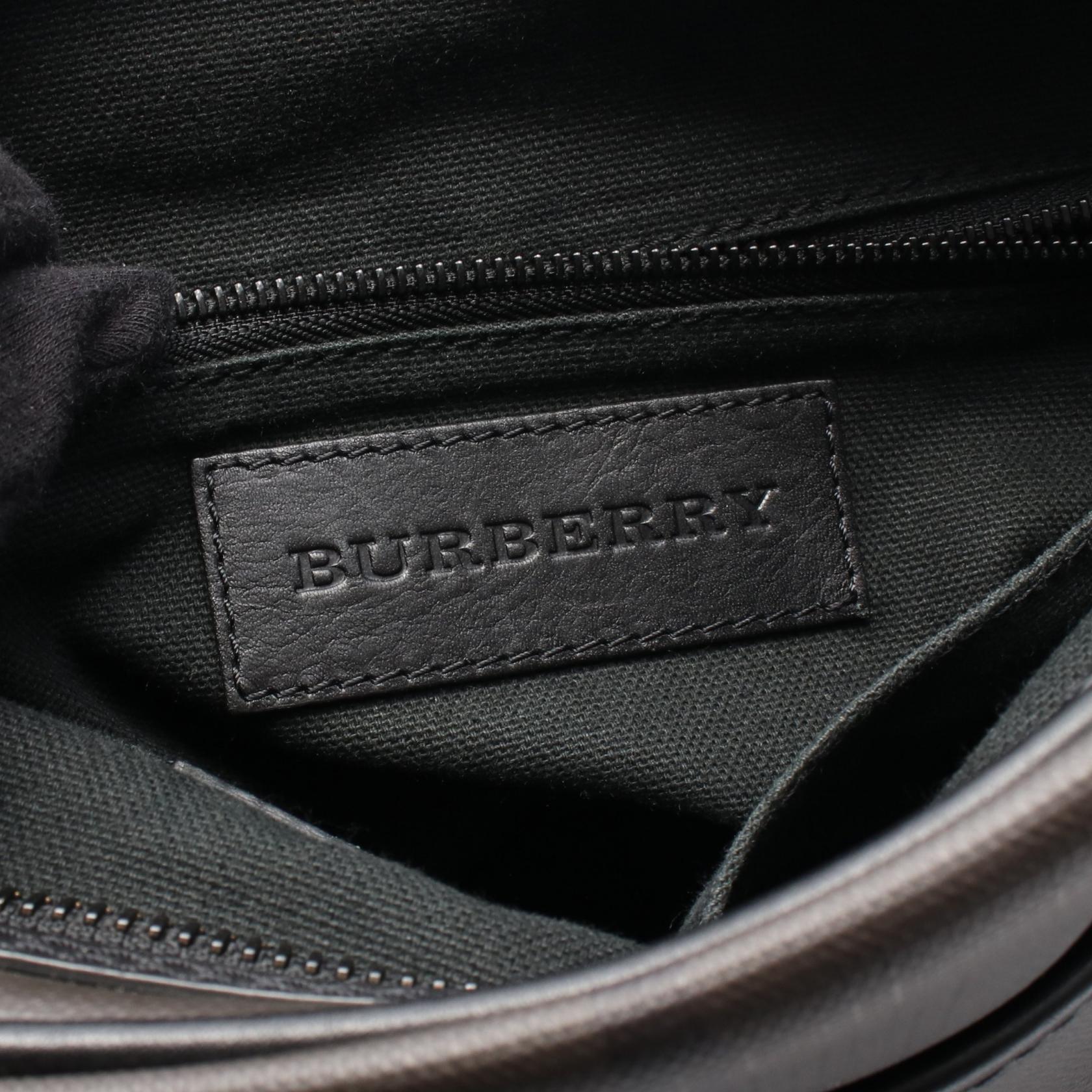 Burberry Check PVC Coated Canvas Shoulder Bag