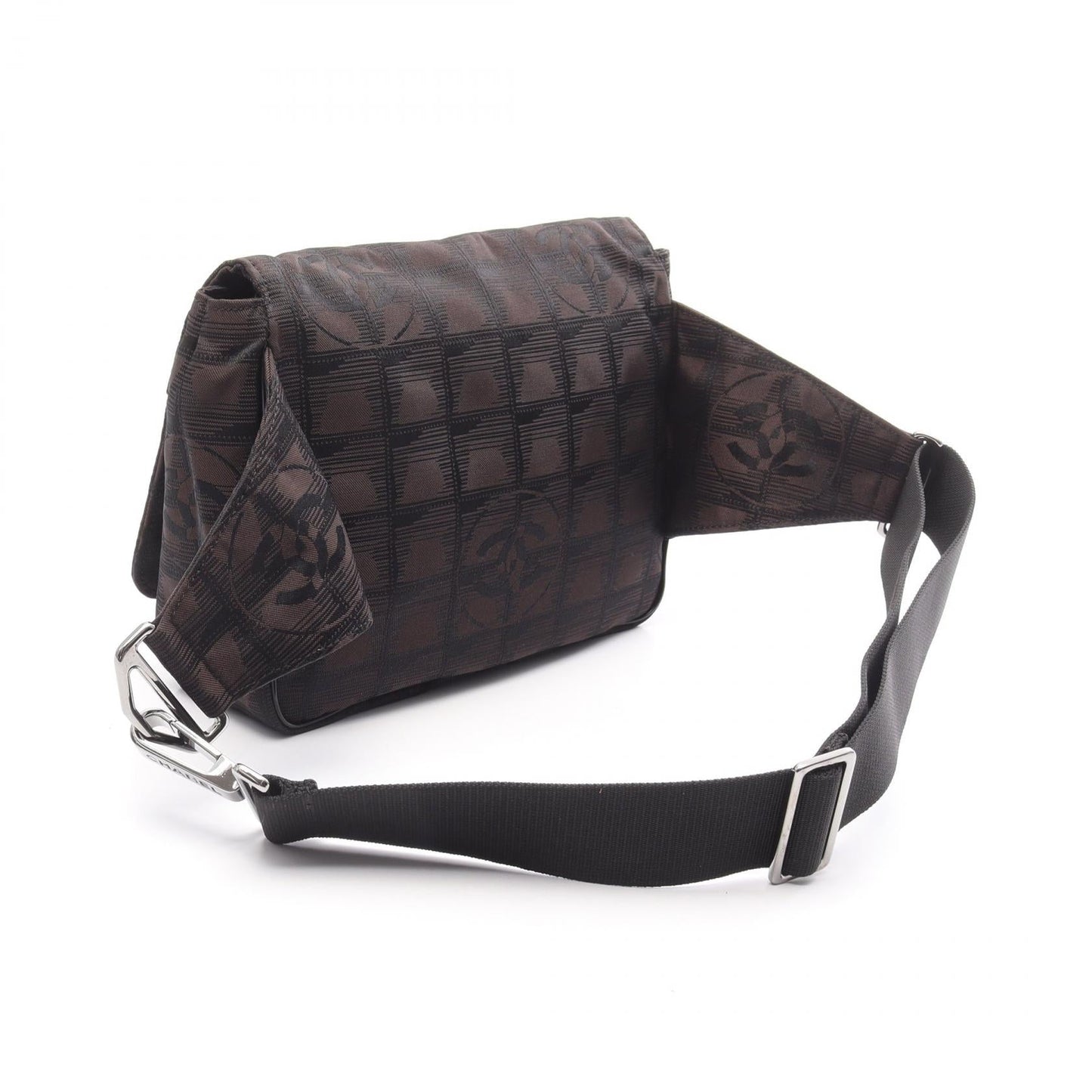 Chanel New Travel Line Nylon Canvas Waist Bag