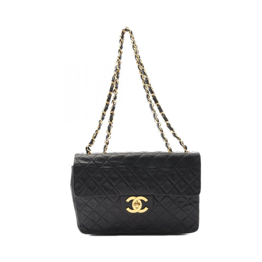 Chanel Deauville Lambskin Shoulder Bag