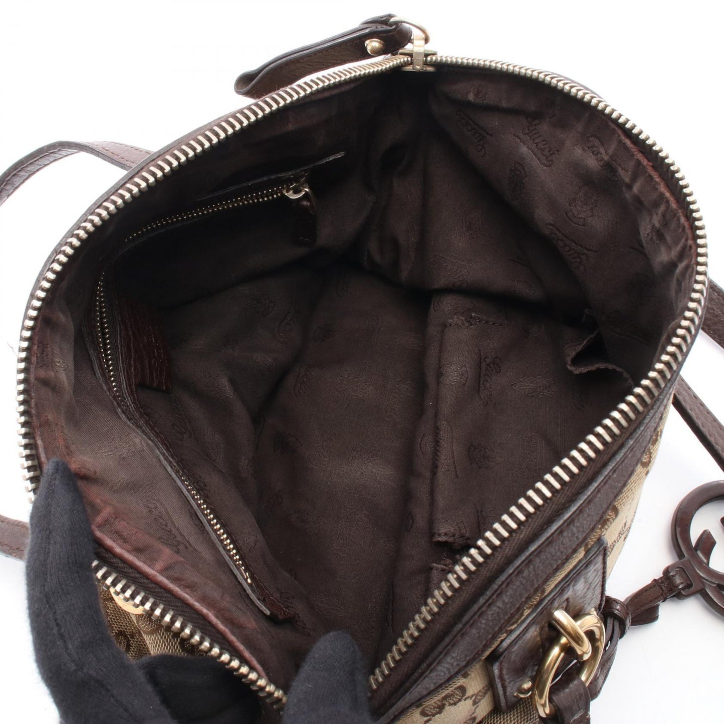 Gucci GG Canvas Interlocking G 2way Handbag