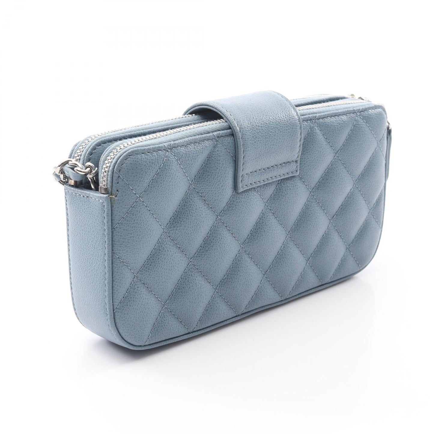 Chanel Half Coco MatelassÃ© Grained Calfskin Shoulder Bag