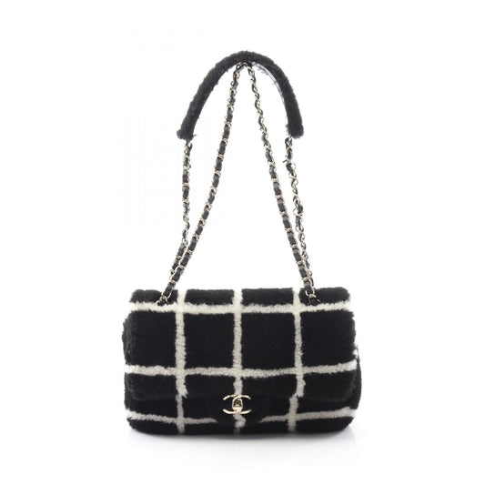 Chanel Coco Shearling Shoulder Bag