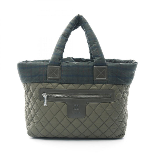 Chanel Coco Cocoon Nylon Leather Tote Bag