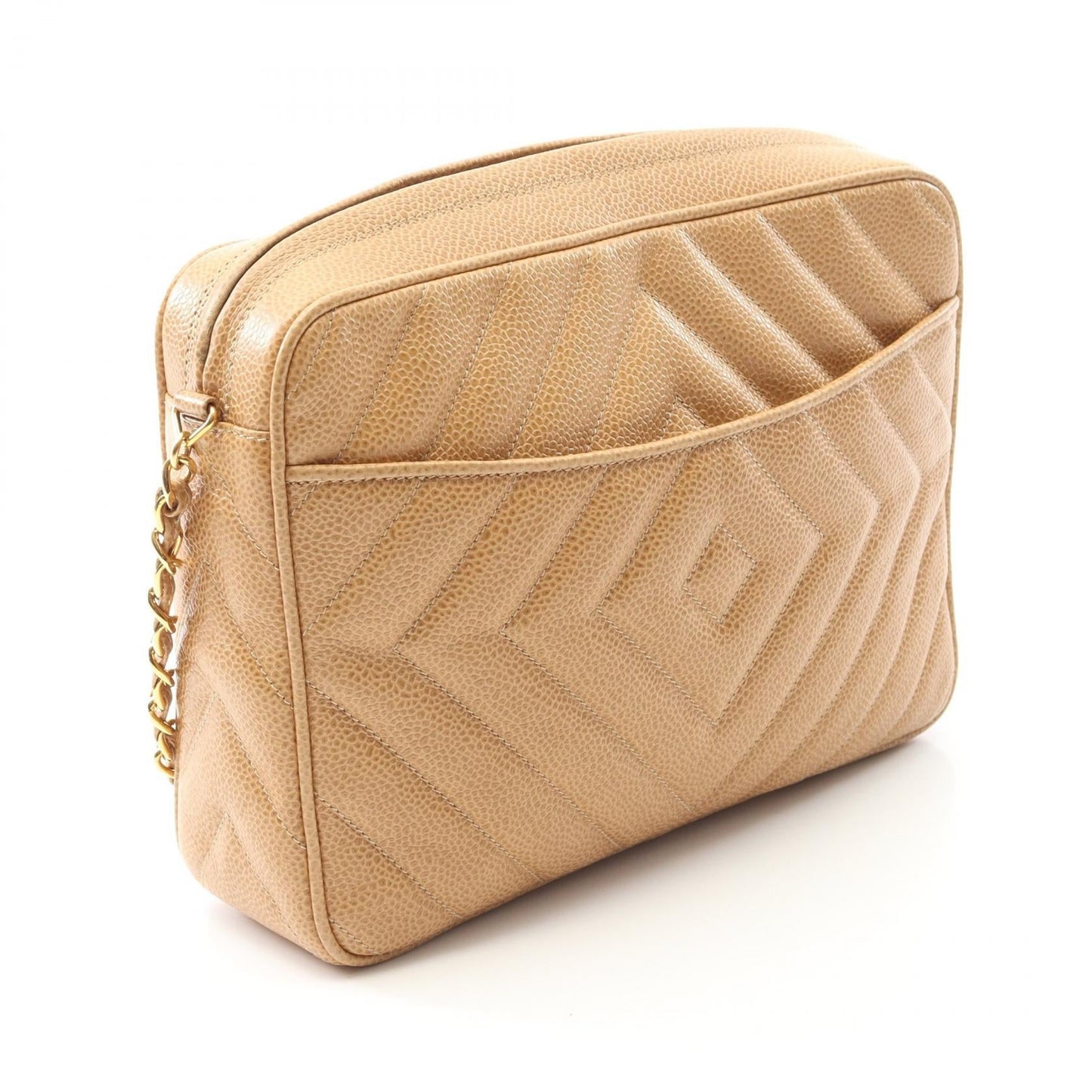 Chanel Coco Grained Calfskin Shoulder Bag