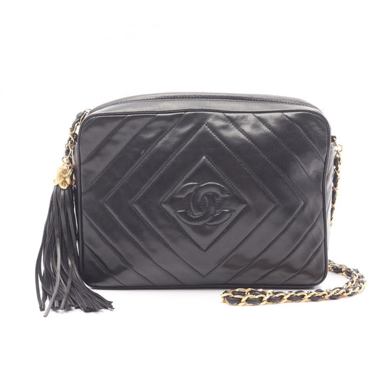 Chanel Coco Diamond Quilting Lambskin Shoulder Bag