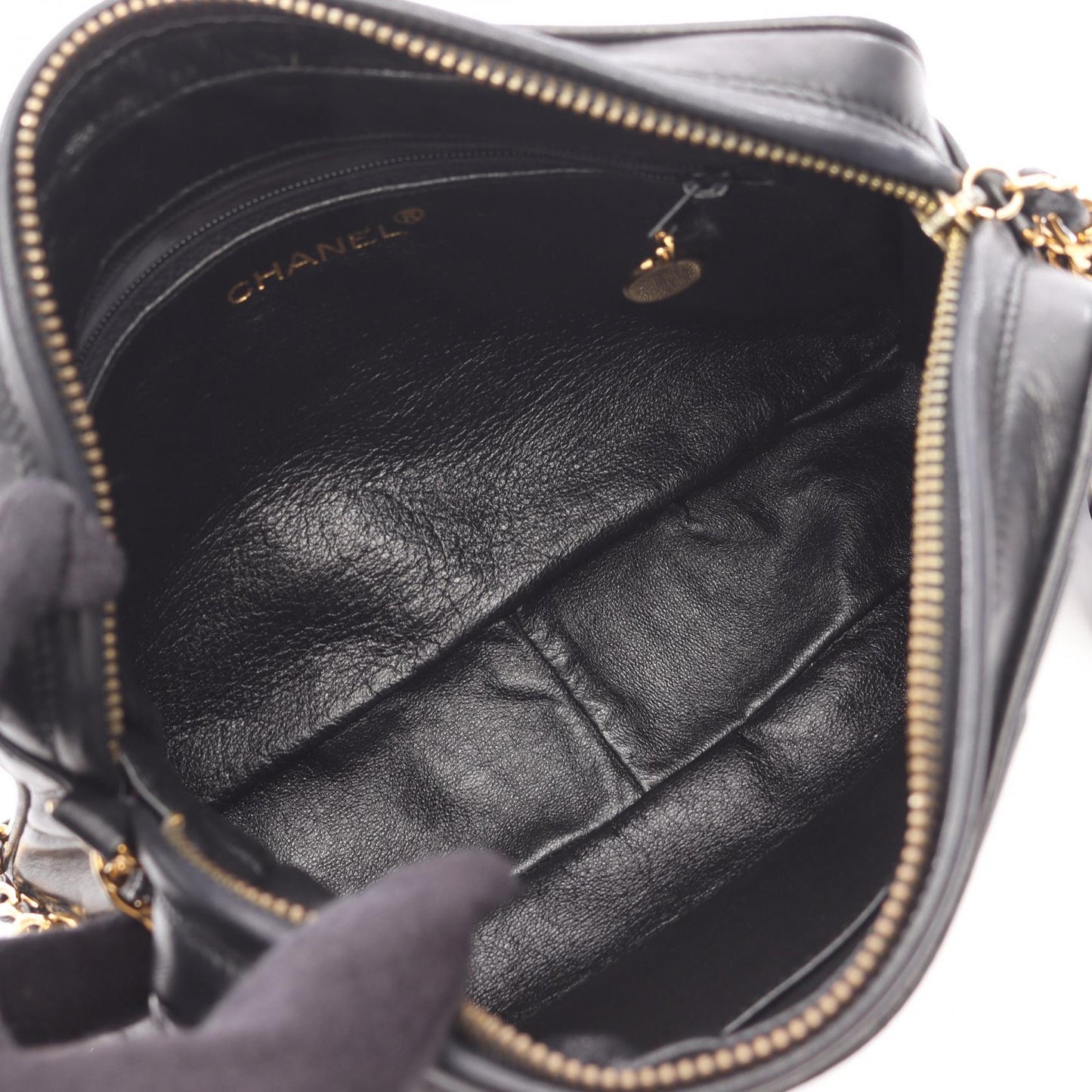 Chanel Coco Diamond Quilting Lambskin Shoulder Bag
