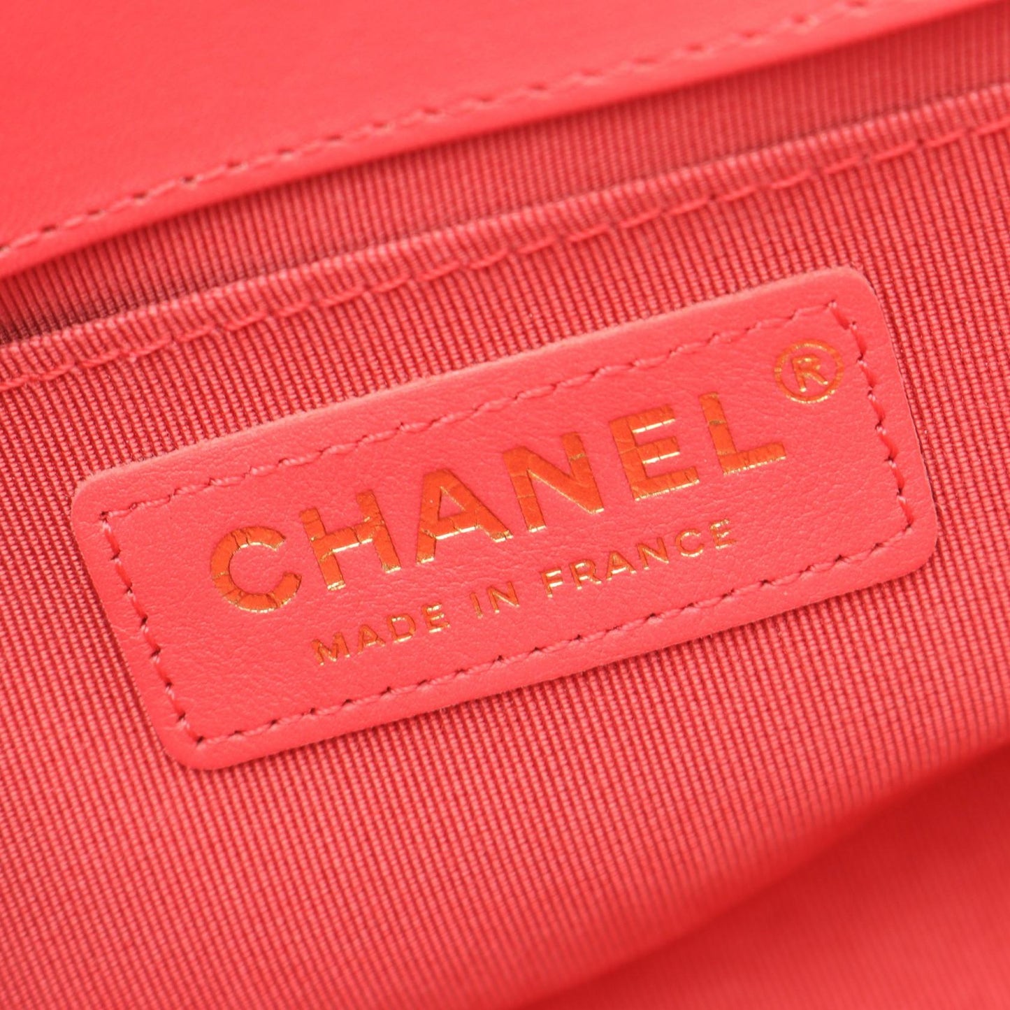Chanel Boy Chanel Lambskin Shoulder Bag