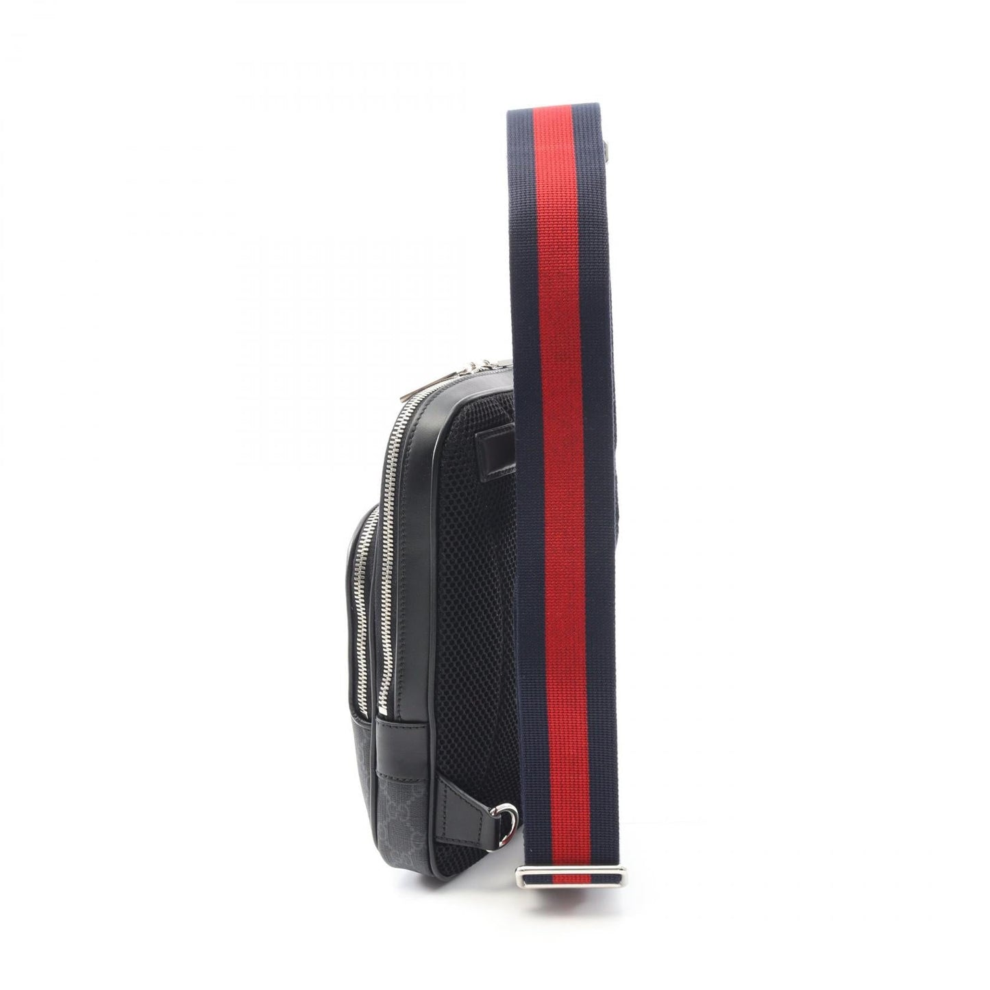 Gucci GG Small Sling Bag PVC Coated Canvas Leather Shoulder Bag
