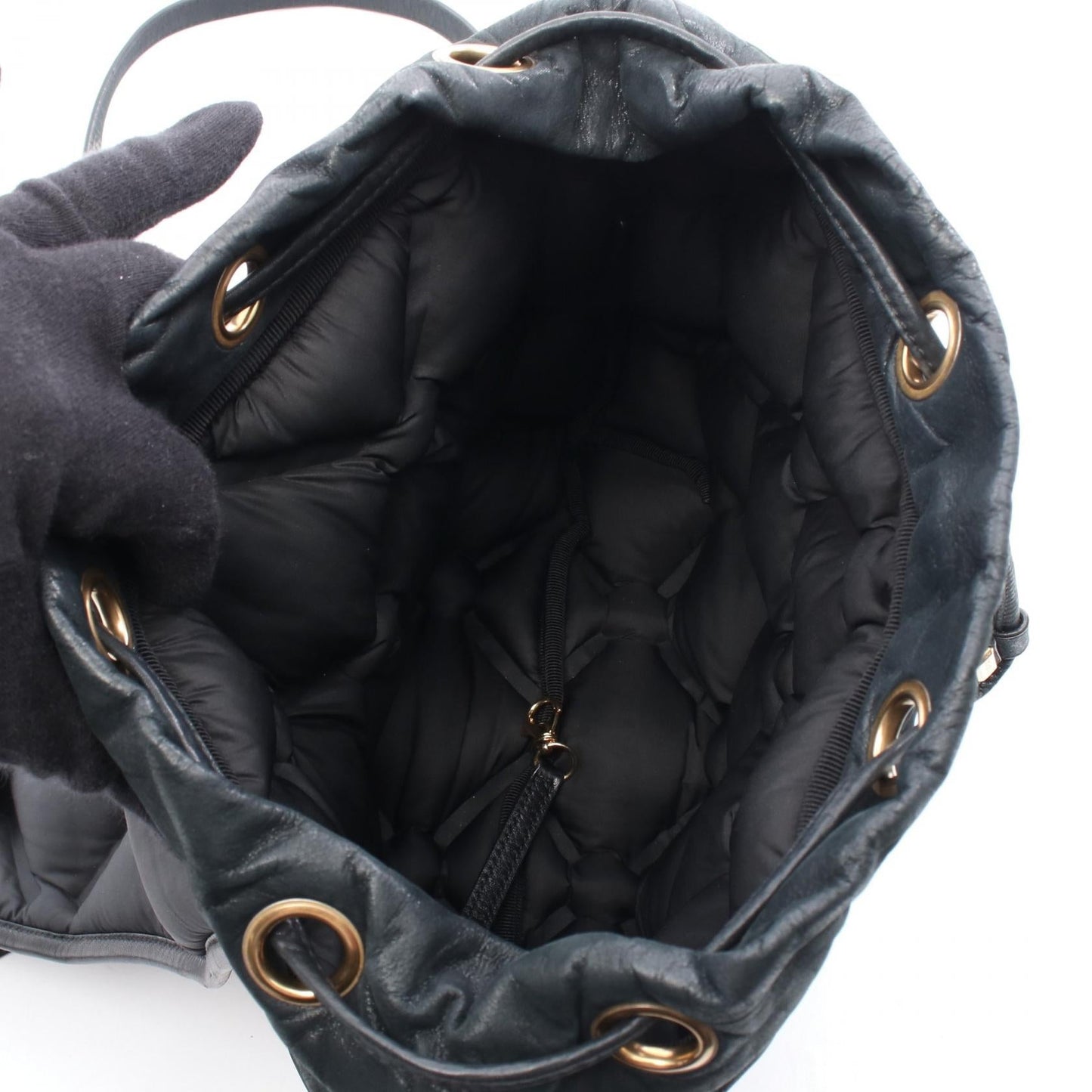 Chanel Bubble Quilt Calfskin Backpack