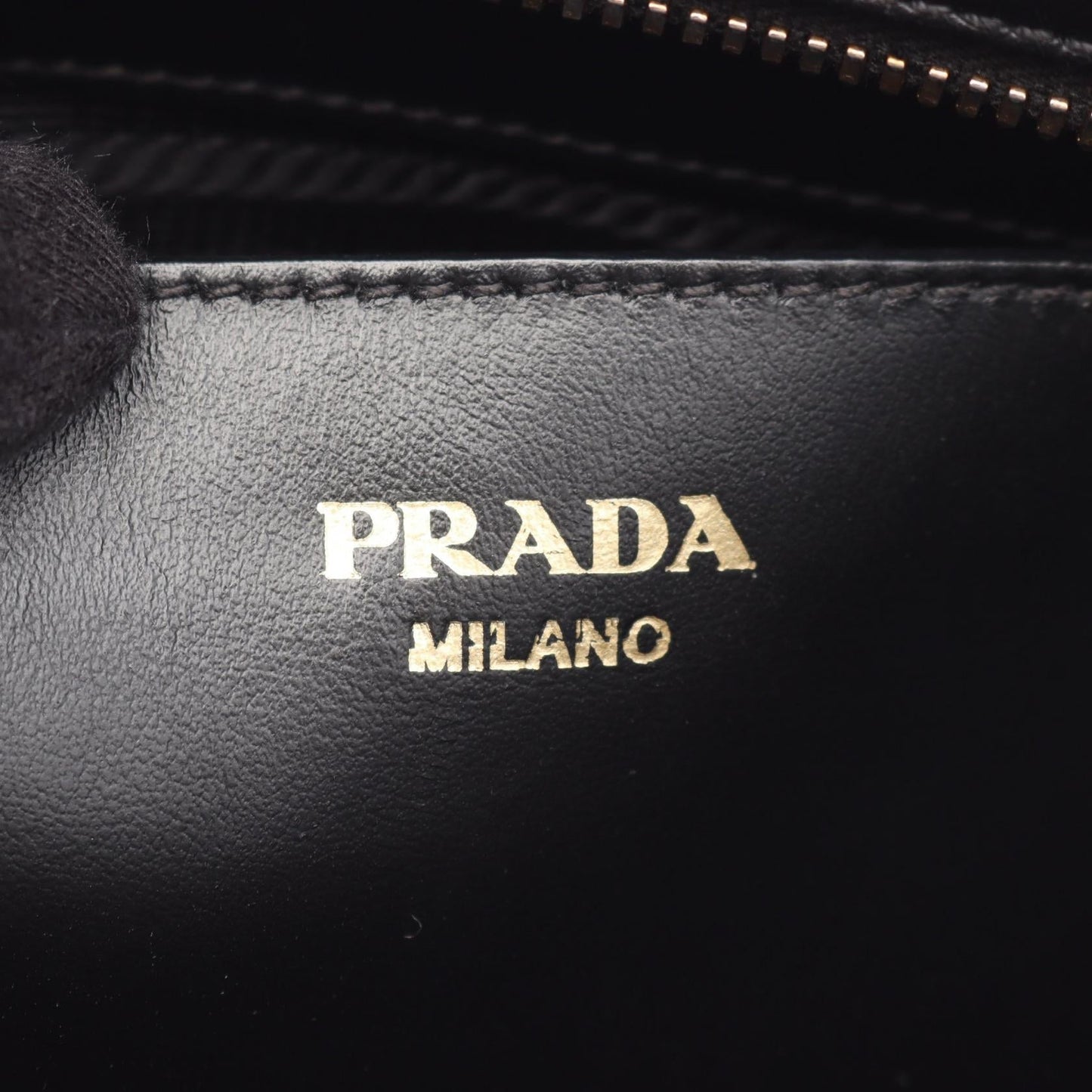 Prada SAFFIANO +SOFT CALF 2way Handbag Calf Leather