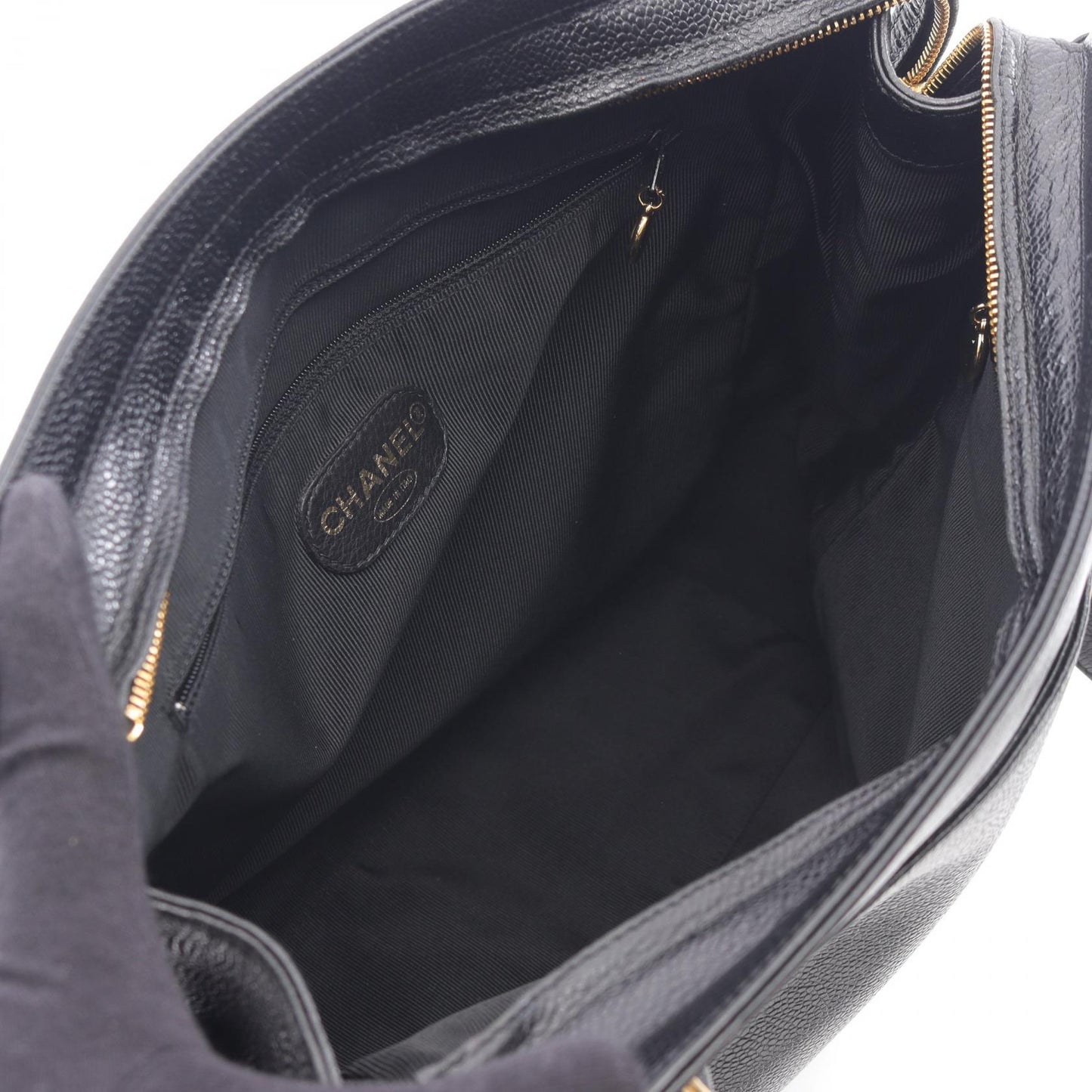 Chanel Triple Coco Calf Tote Bag