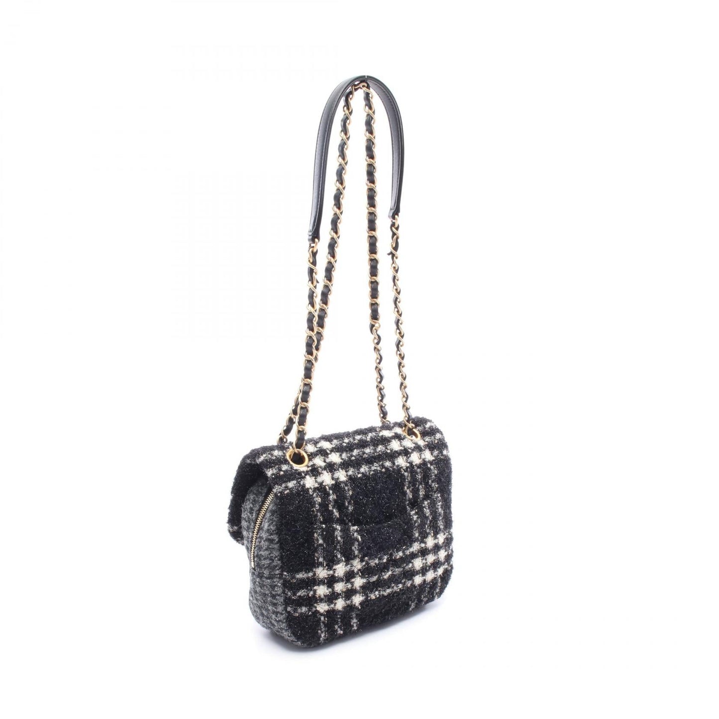 Chanel MatelassÃ© Fabric Wool Shoulder Bag