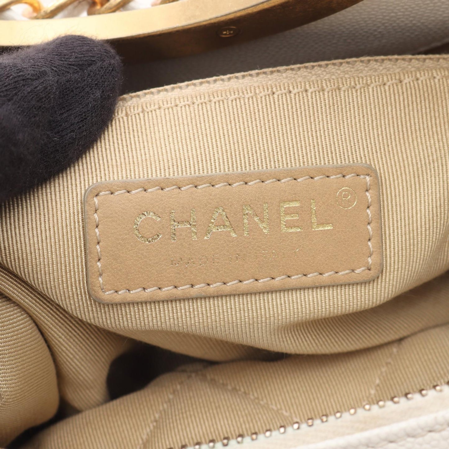 Chanel MatelassÃ© Grained Calfskin Shoulder Bag
