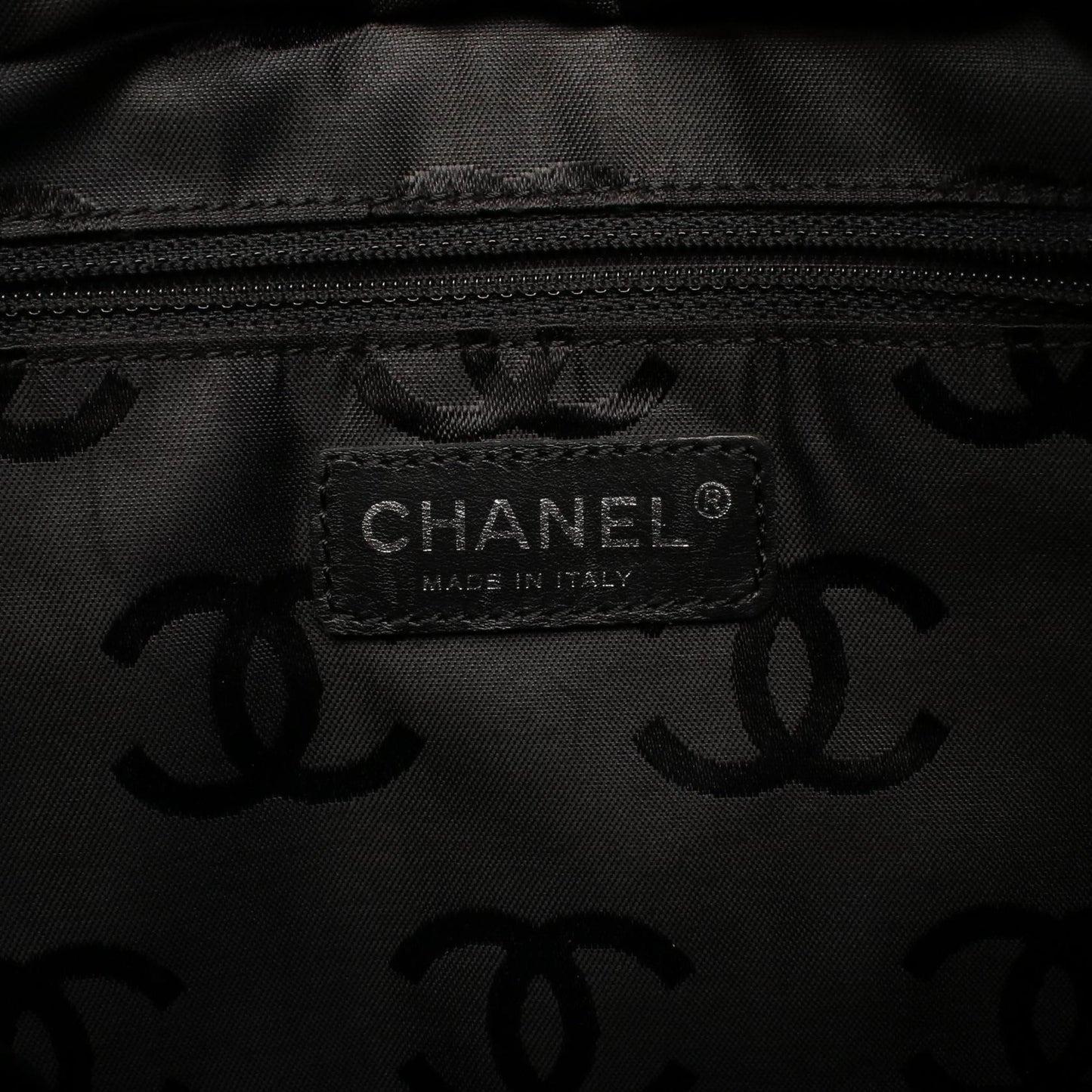 Chanel Cambon Line Lambskin Tote Bag