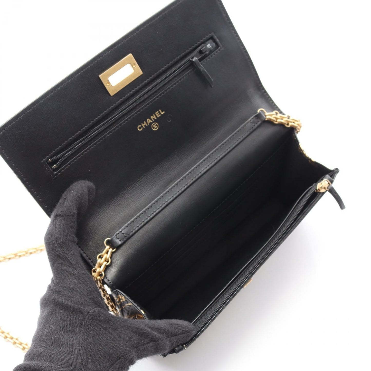 Chanel 2.55 Lambskin Shoulder Bag