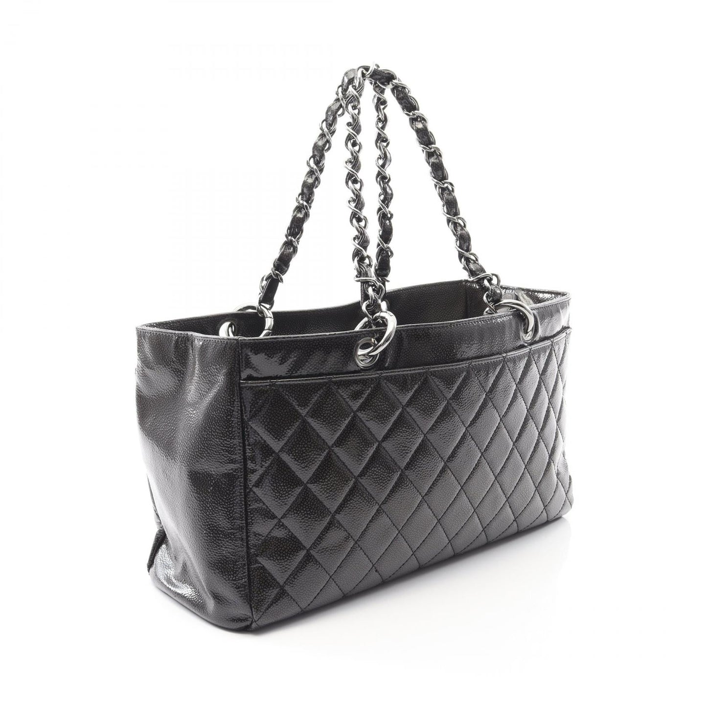 Chanel 2.55 Patent Leather Tote Bag