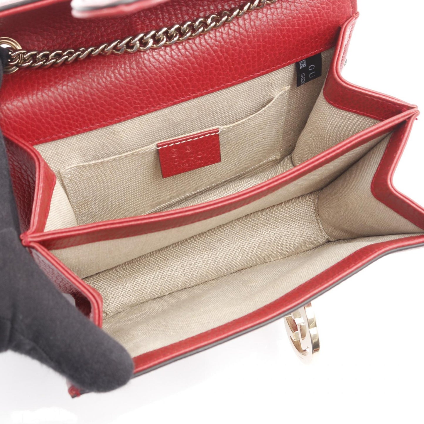 Gucci Interlocking G Leather Shoulder Bag