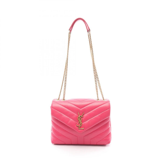 Saint Laurent Paris Loulou Small Leather Shoulder Bag