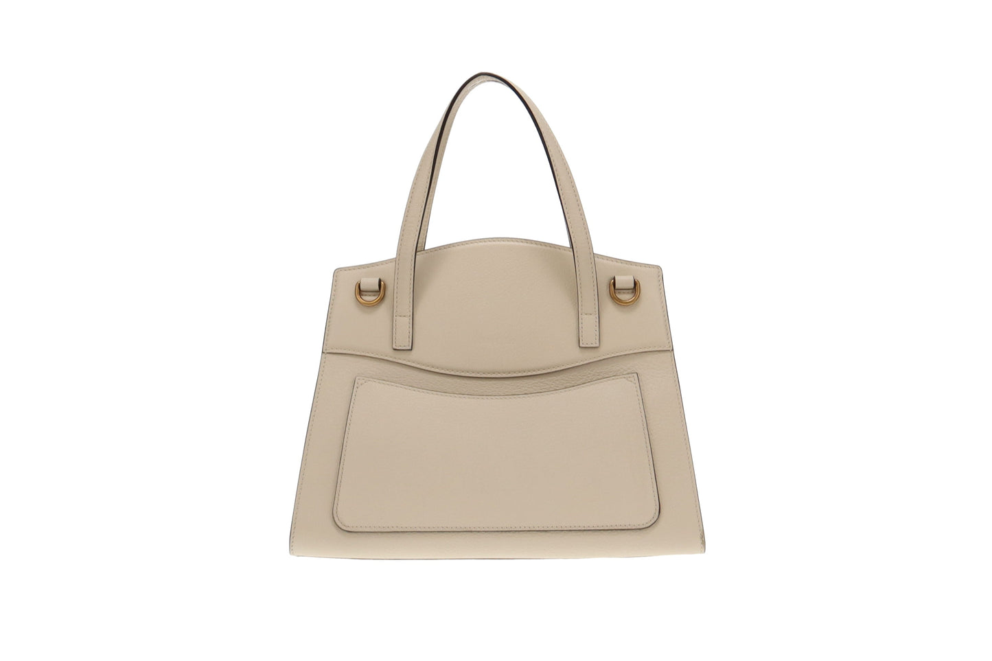 Gucci Butterfly Ivory Leather Tote