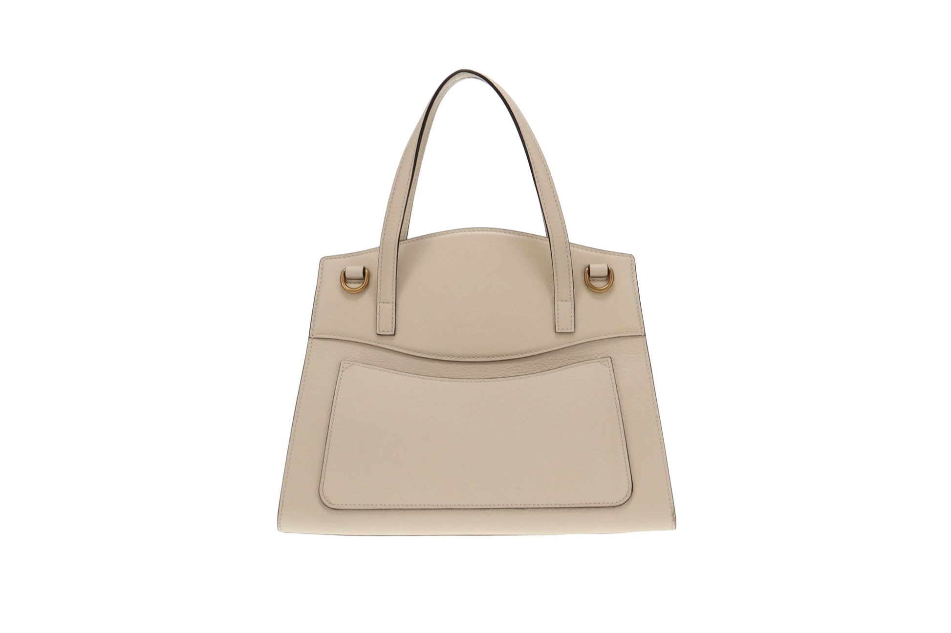 Gucci Butterfly Ivory Leather Tote