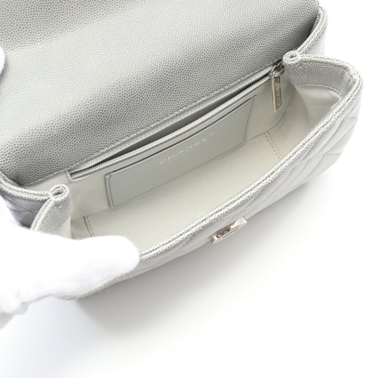 Chanel Mini MatelassÃ© Calf Shoulder Bag