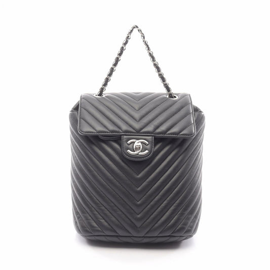 Chanel V-stitch Chevron Lambskin Backpack