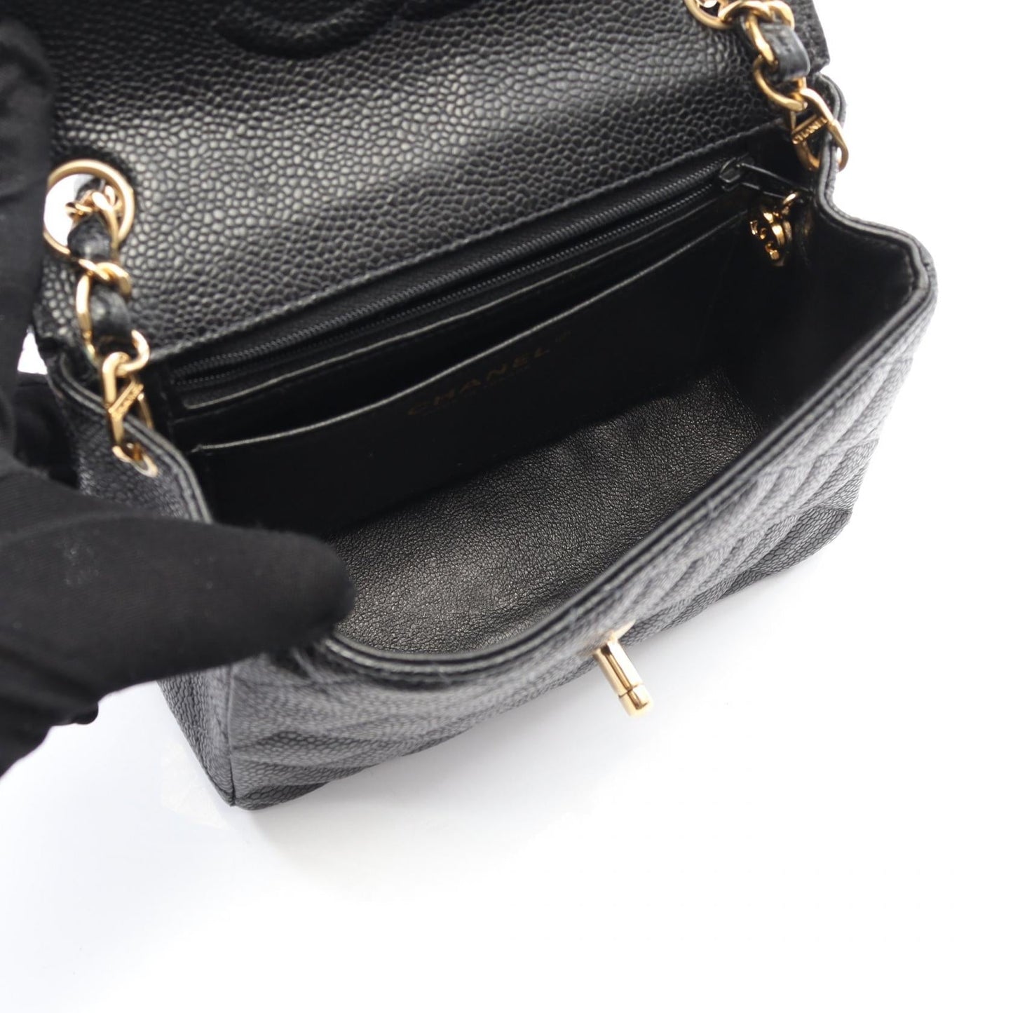 Chanel Mini MatelassÃ© Calf Shoulder Bag