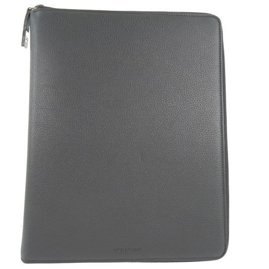 DIOR HOMME Clutch bag Calfskin black Document case unisex(Unisex)