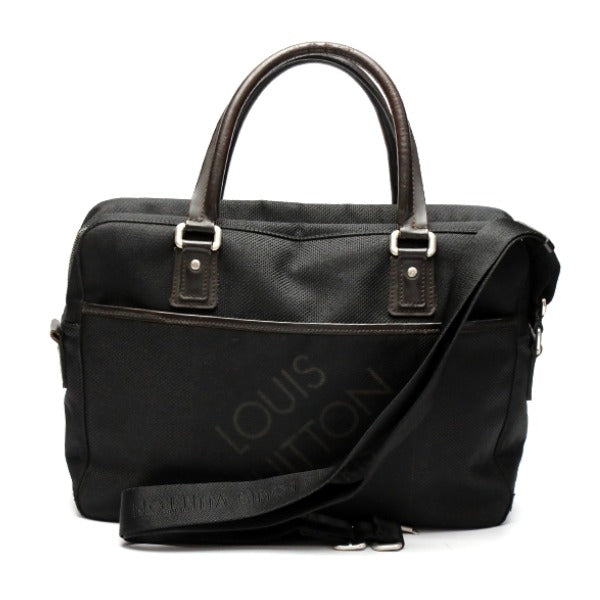 LOUIS VUITTON Business bag Damier canvas Noir (Black) Business bag Damier Jean Yak unisex(Unisex)