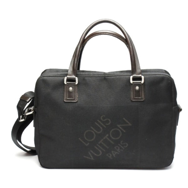 LOUIS VUITTON Business bag Damier canvas Noir (Black) Business bag Damier Jean Yak unisex(Unisex)