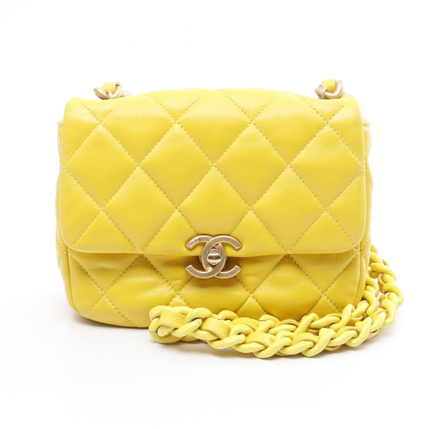 Chanel Mini MatelassÃ© Lambskin Shoulder Bag
