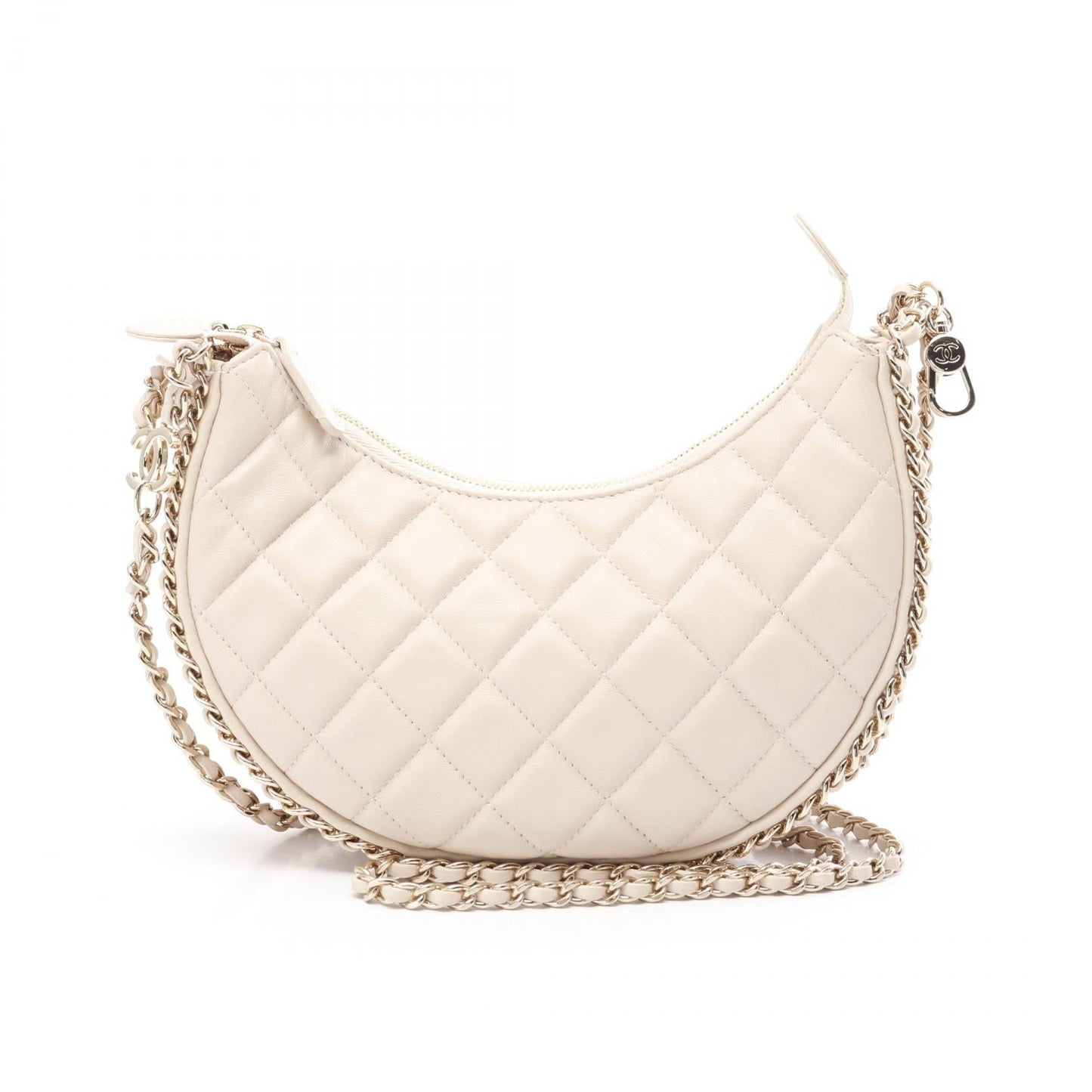 Chanel Matelasse Small Hobo Lambskin Shoulder Bag