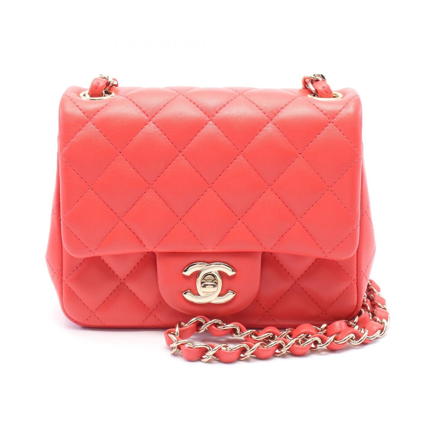 Chanel Mini Matelasse Leather Shoulder Bag