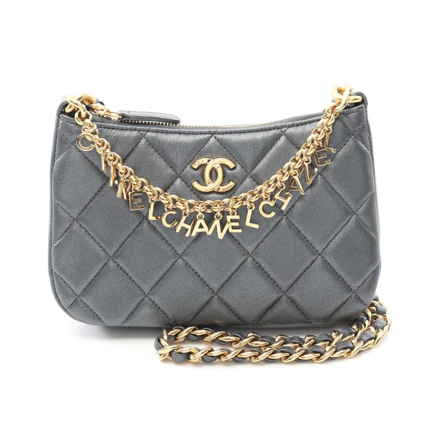 Chanel MatelassÃ© Coco Lambskin Shoulder Bag