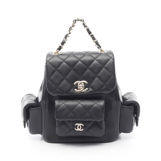 Chanel MatelassÃ© Grained Calfskin Backpack