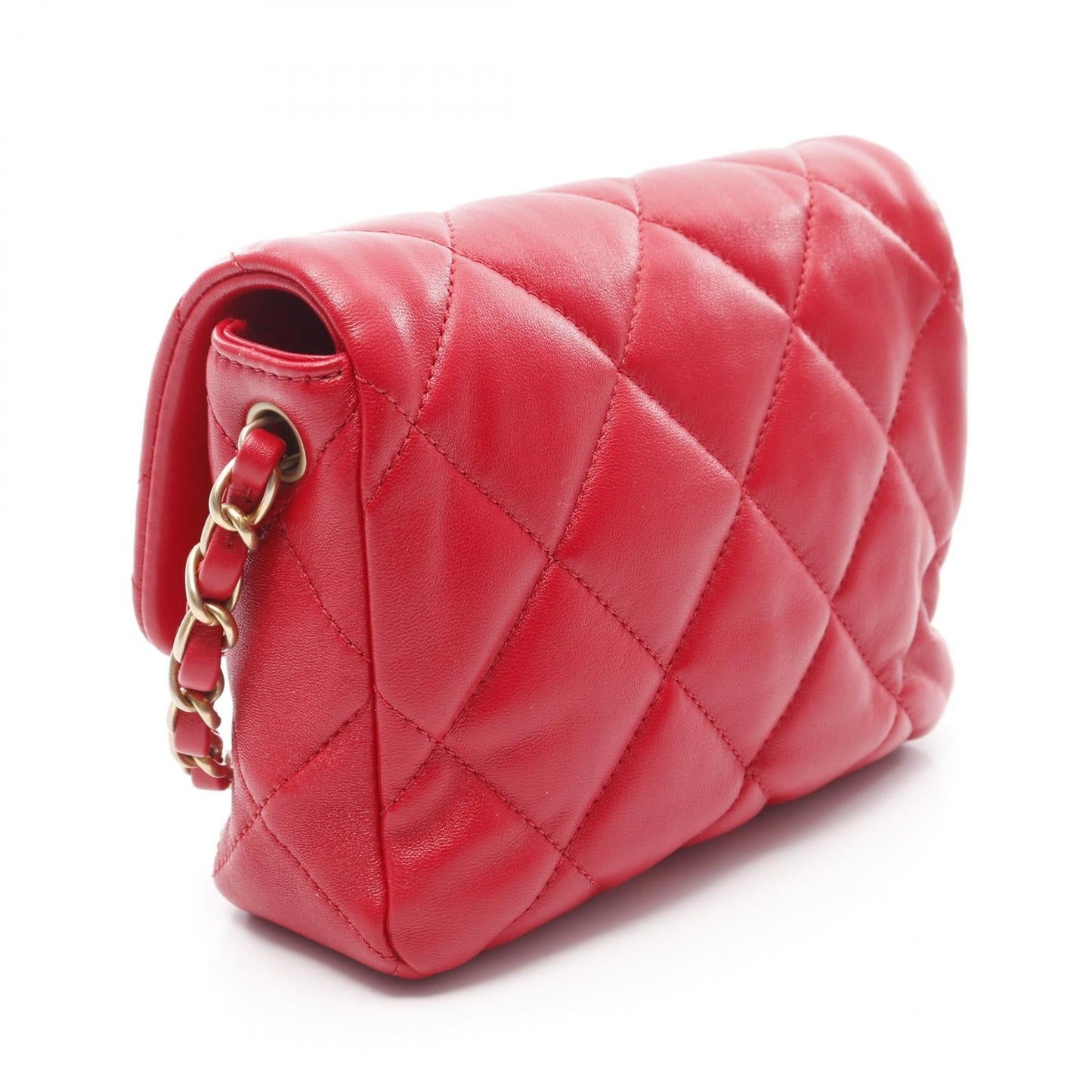 Chanel MatelassÃ© Heart Lock Lambskin Shoulder Bag