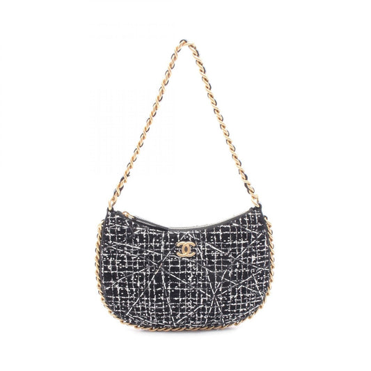 Chanel Coco Fabric Shoulder Bag