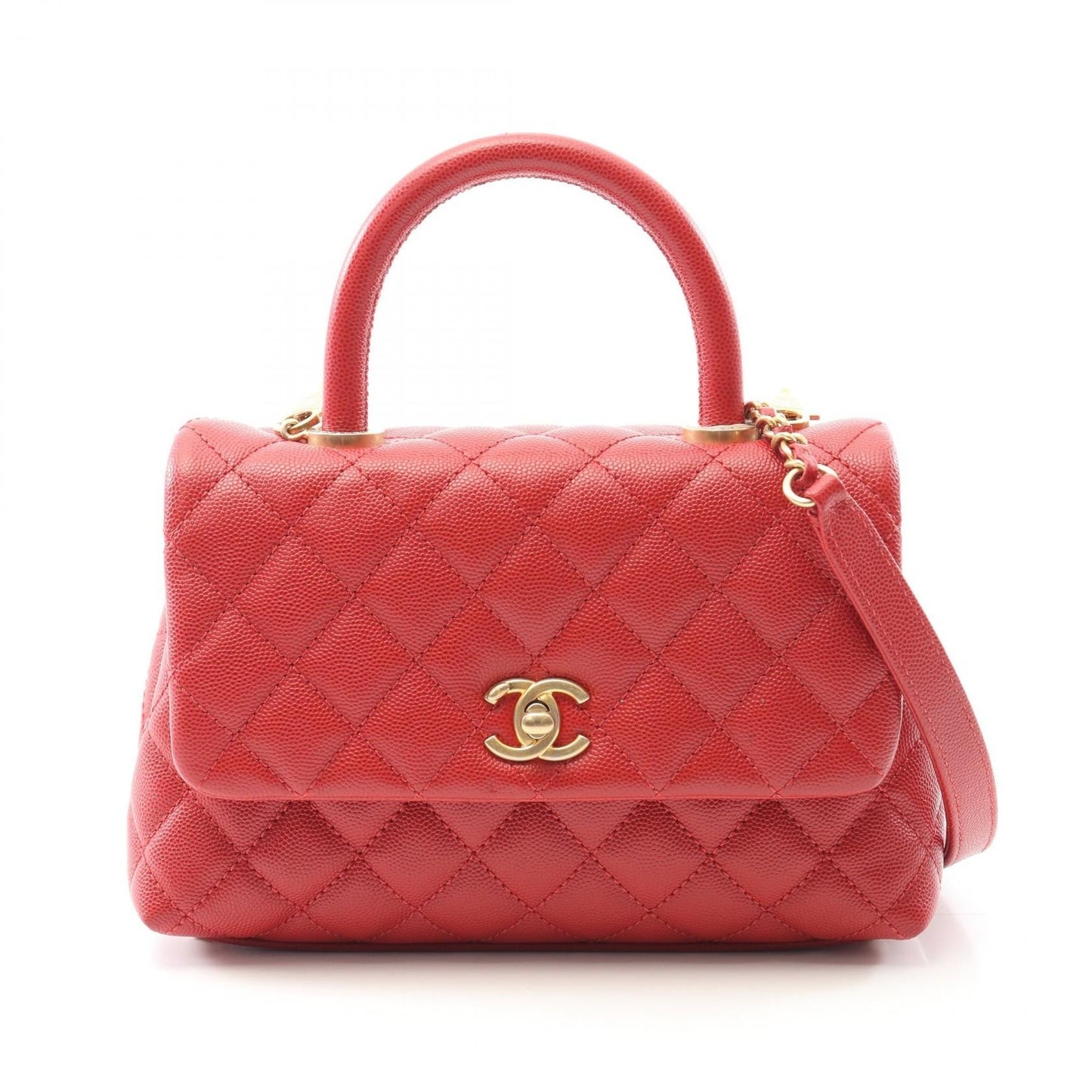 Chanel Coco Handle Calf Handbag