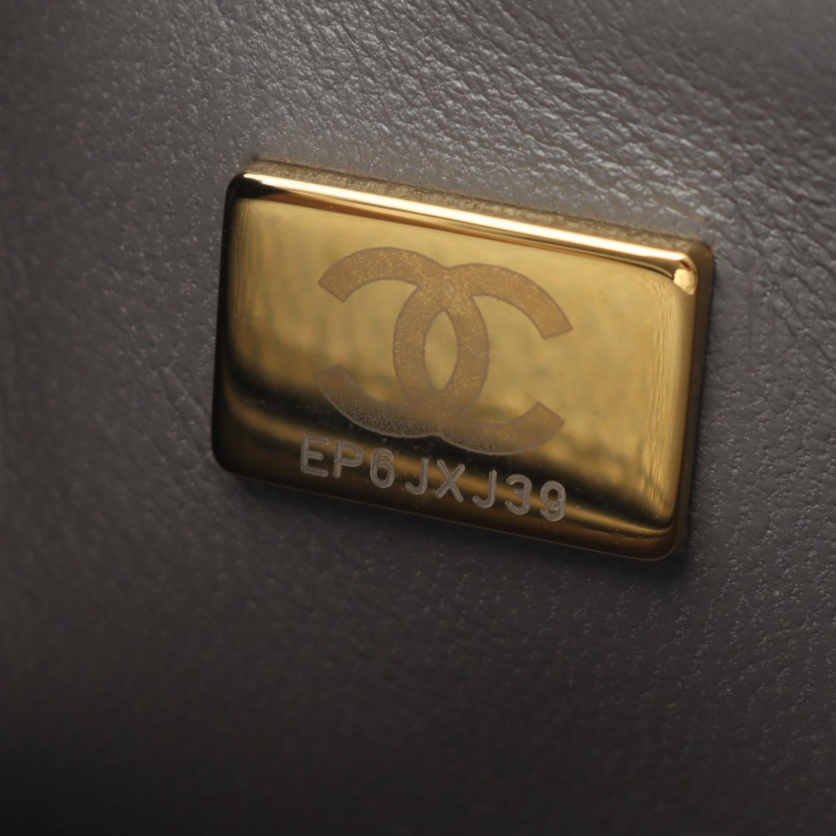 Chanel Boy Chanel Matelasse Caviar Skin Shoulder Bag