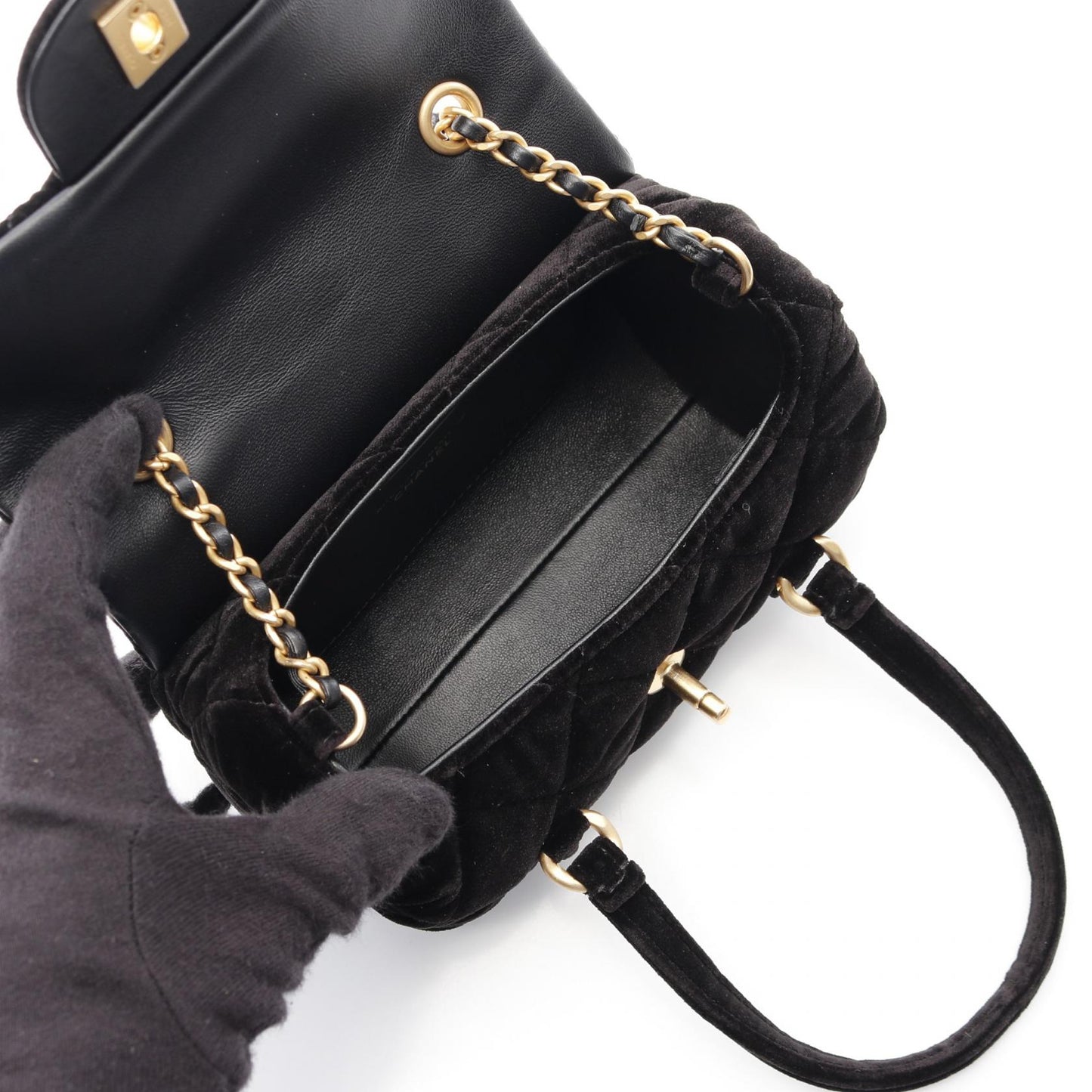 Chanel Matelasse Fabric Shoulder Bag