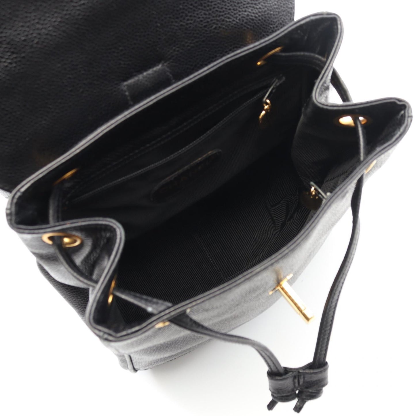 Chanel Triple Coco Calf Chain Backpack